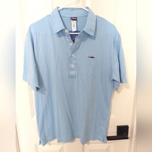 NWT Patagonia Trout Fitz Roy Polo Shirt